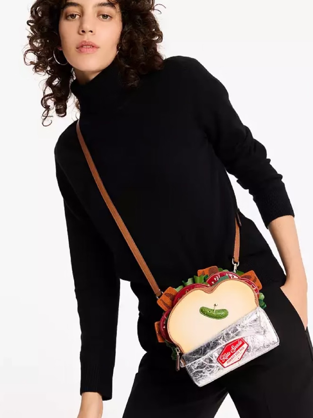 NWT Original Packaging Kate Spade Novelty Glamwich Novelty Bag 3D Sandwich 🥪